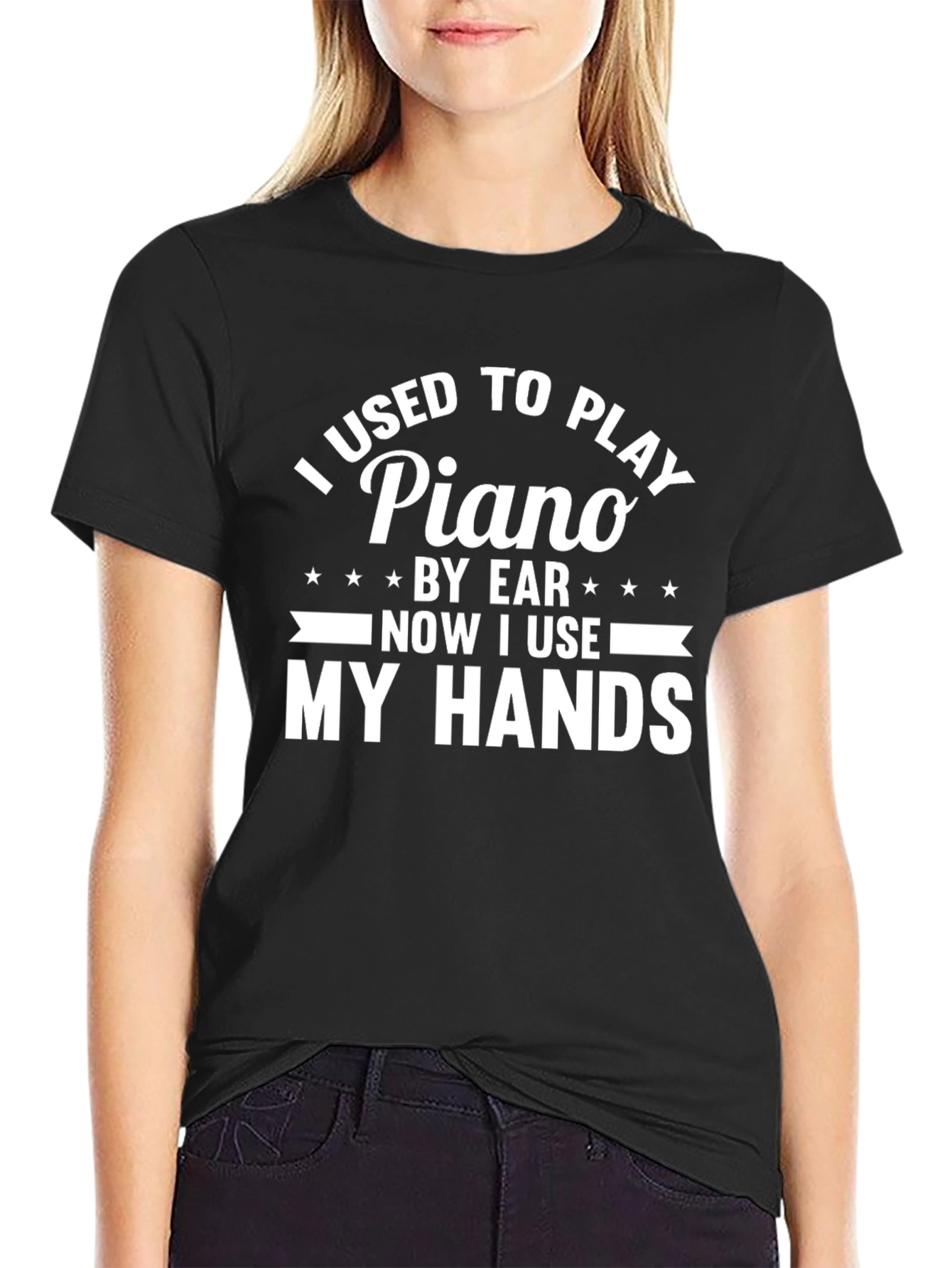 Piano Player T-Shirt - Humorous Musician Tee
