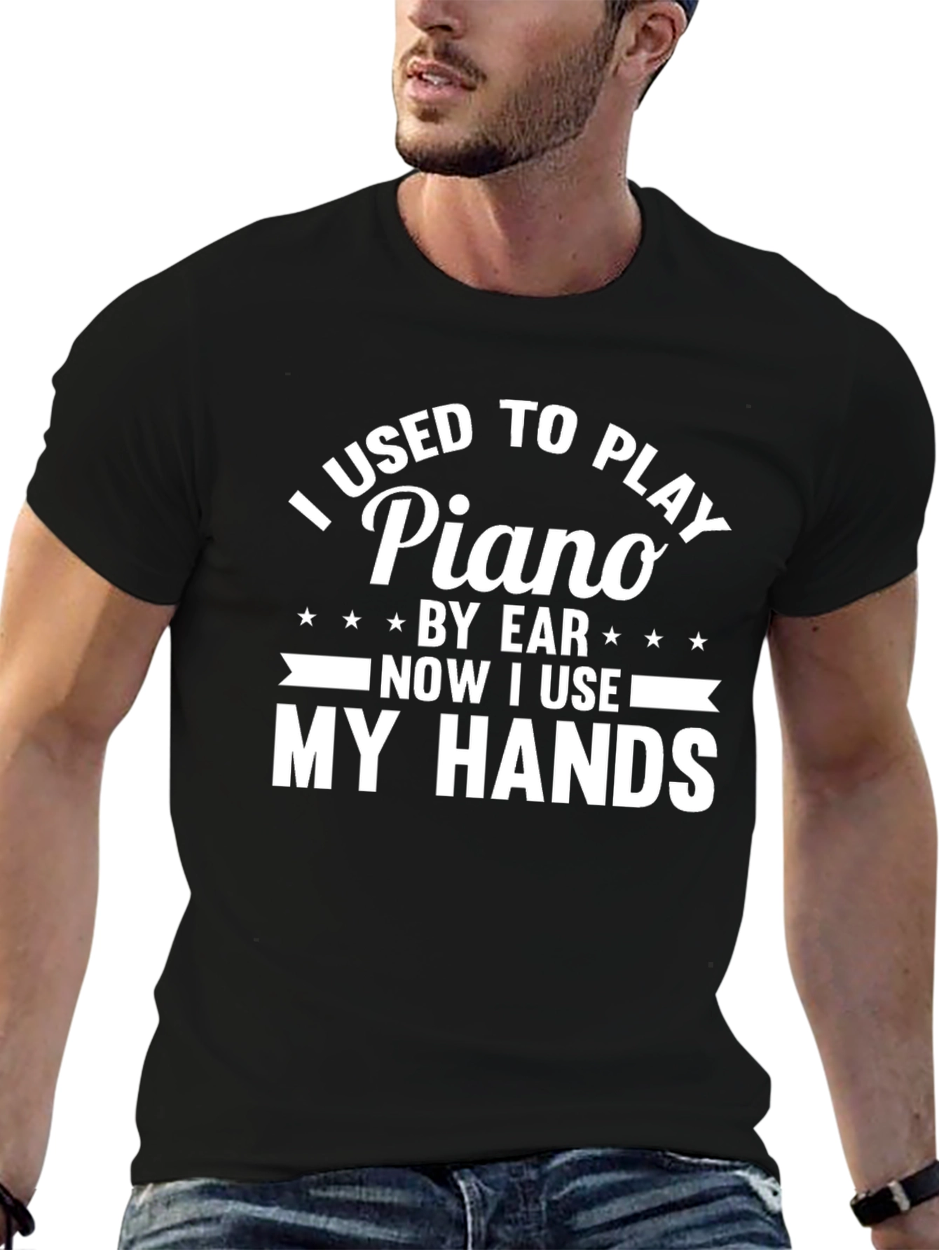Piano Player T-Shirt - Humorous Musician Tee