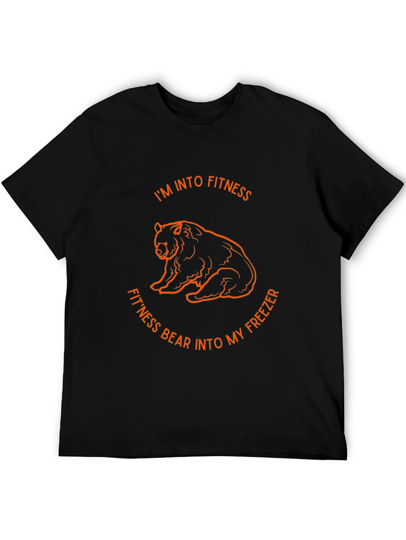 Fitness Bear T-Shirt - Funny Workout Gym Tee