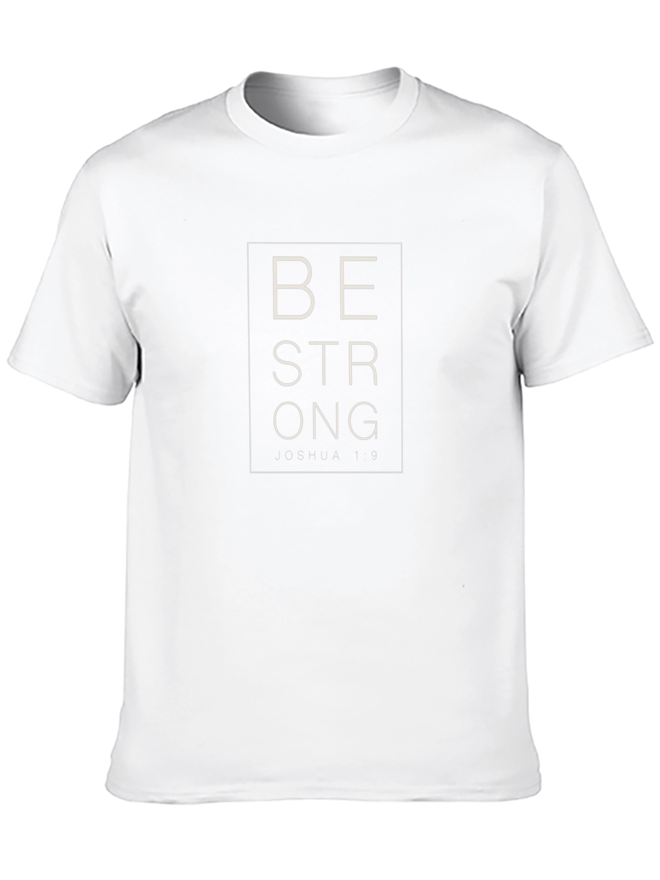 Be Strong Graphic Tee - Black Cotton Shirt