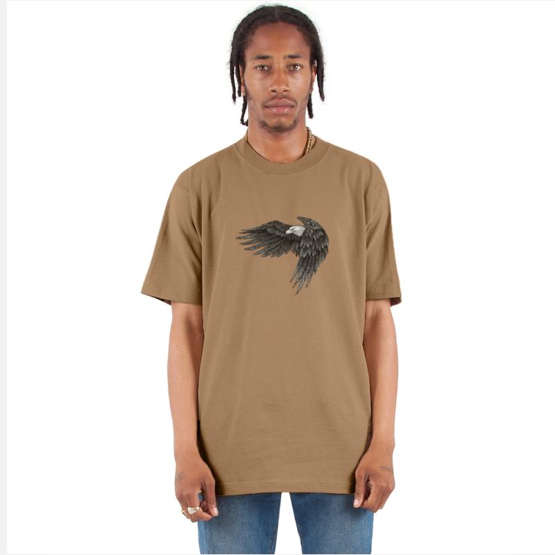Eagle predatory bird fly shape tatoo wildlife cool
