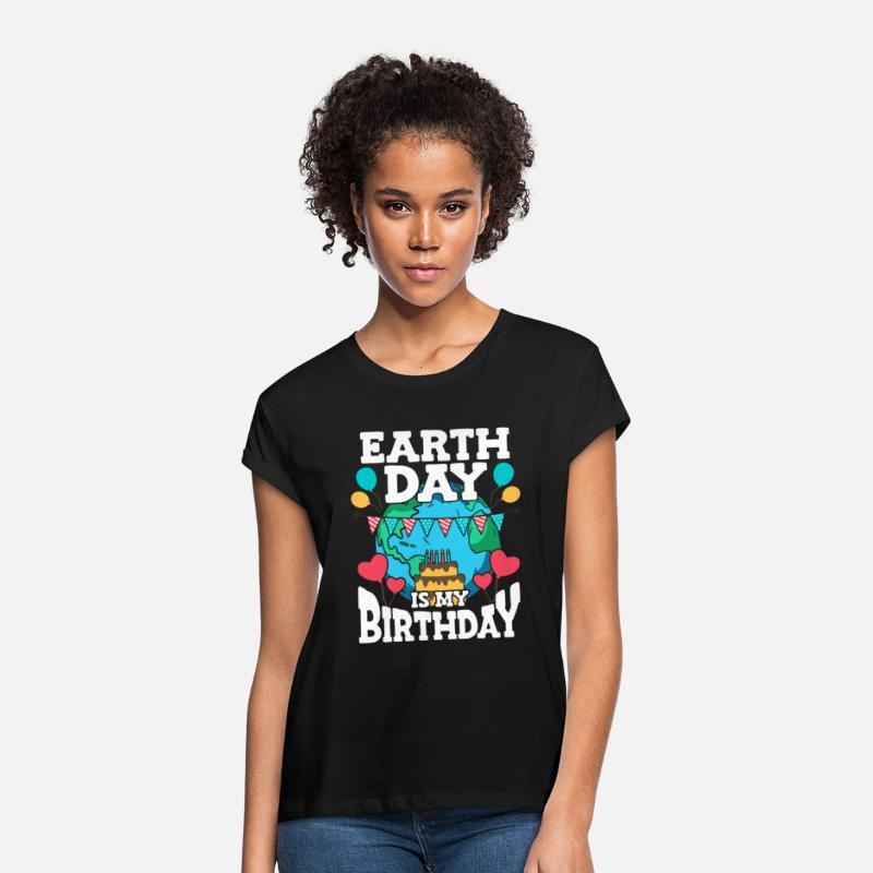 Earth Day Is My Birthday Party Holiday Celebrant