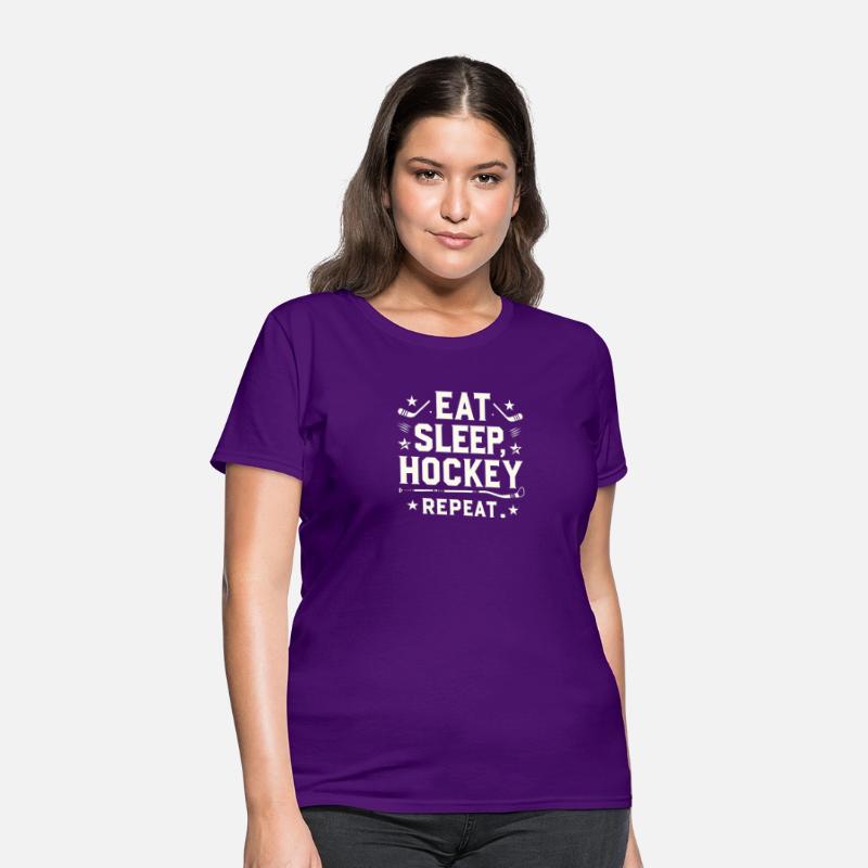 Eat sleep hockey repeat men