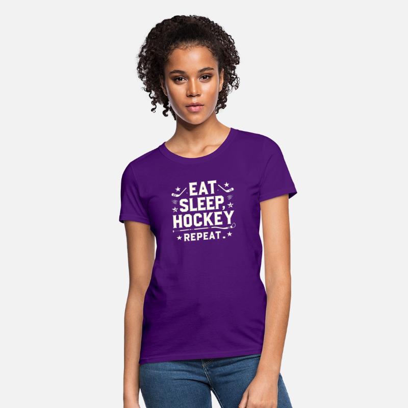 Eat sleep hockey repeat men