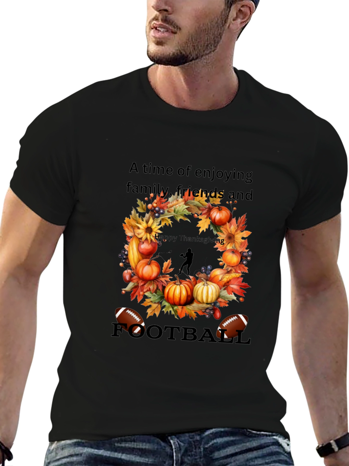 Thanksgiving Football T-Shirt