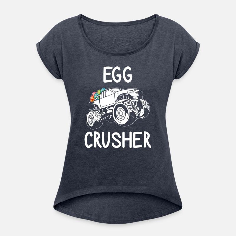 Egg Crusher Monster Truck Boys Kids Funny Easter