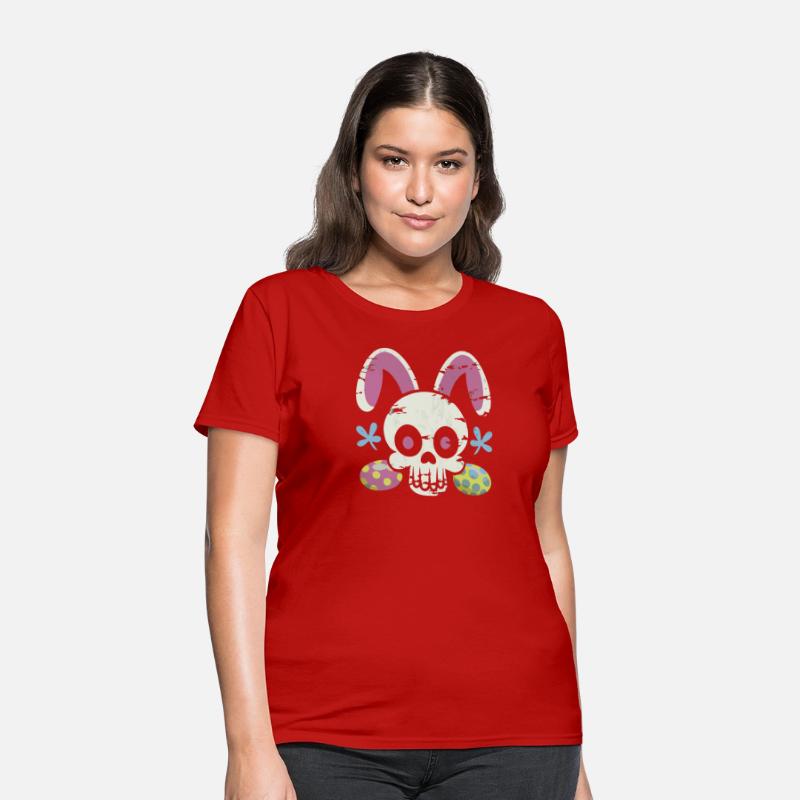 Egg Hunt Easter Day Funny Jolly Roger Bunny Skull