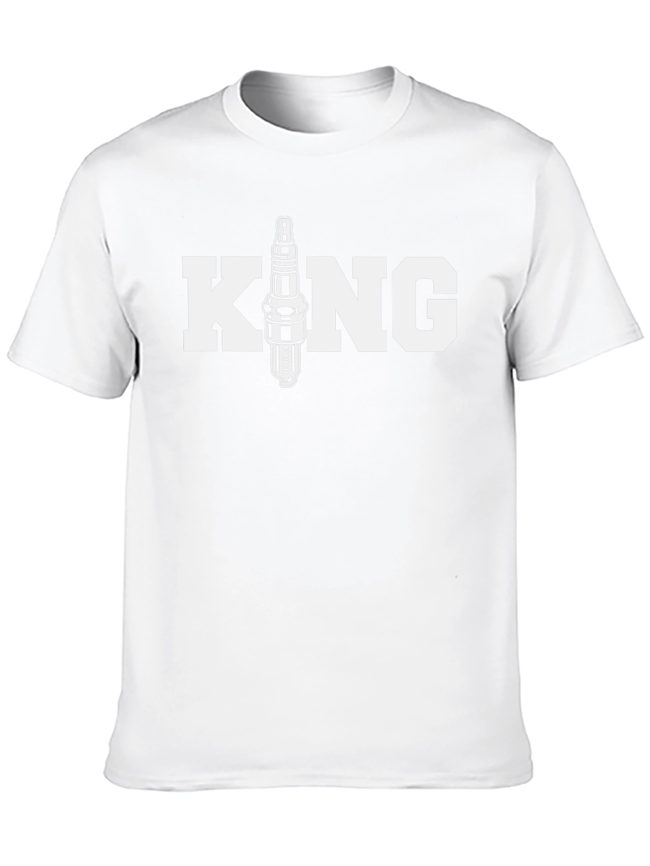 King Spark Plug Graphic T-Shirt