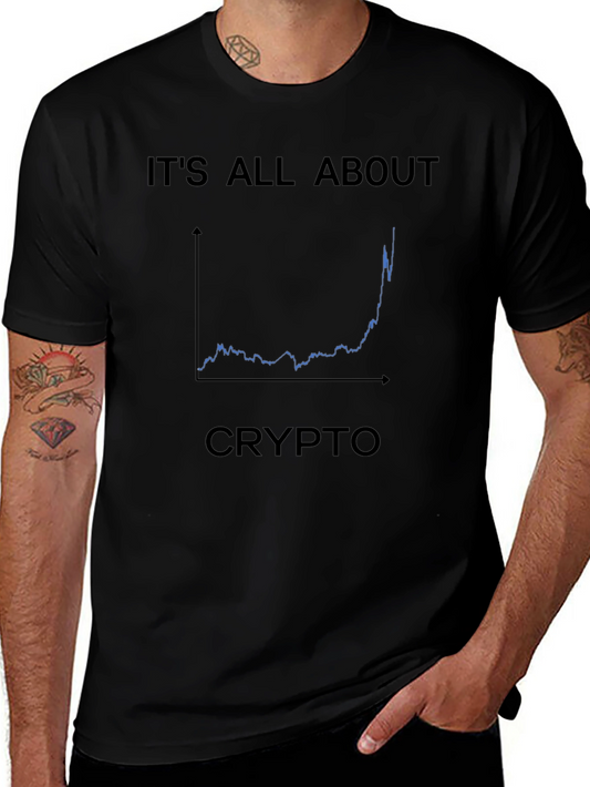 Crypto Chart T-Shirt - Its All About Crypto!