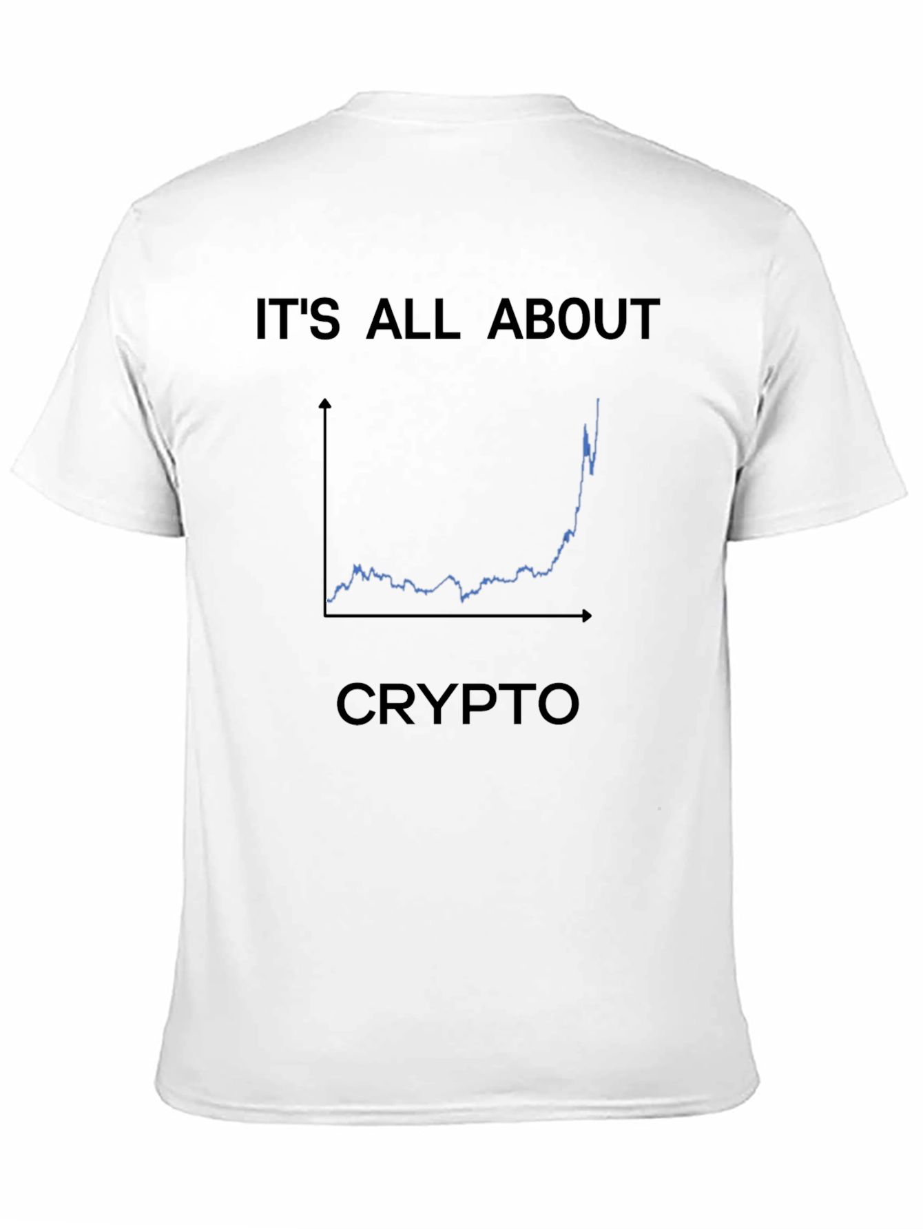 Crypto Chart T-Shirt - Its All About Crypto!