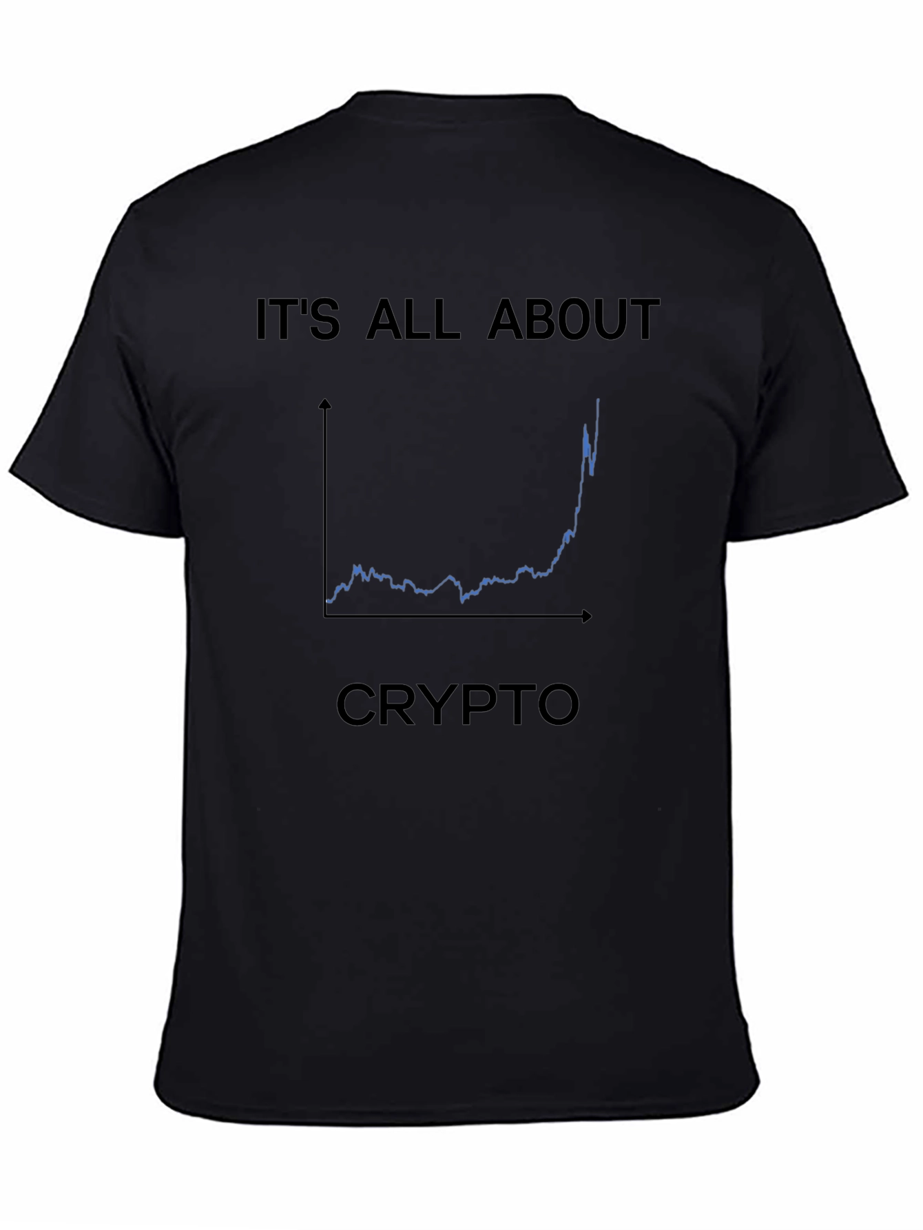 Crypto Chart T-Shirt - Its All About Crypto!