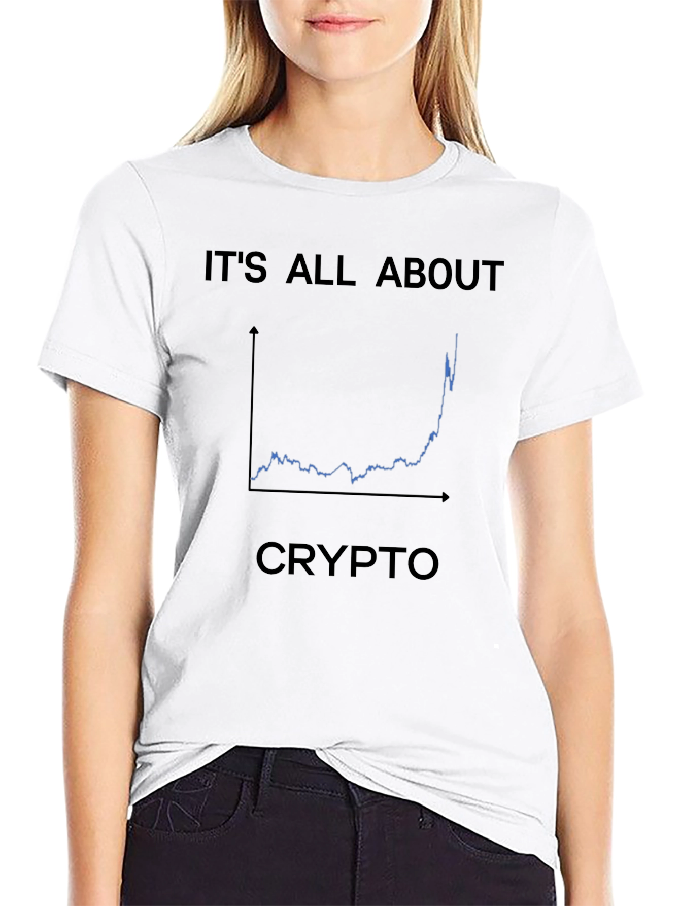 Crypto Chart T-Shirt - Its All About Crypto!