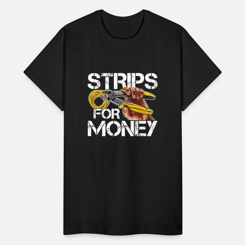 Electrician's Funny Strips For Money