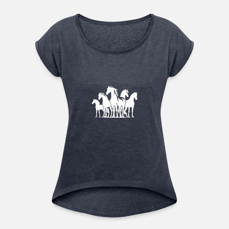 Elegant Horses With An Elegant Wild Mane