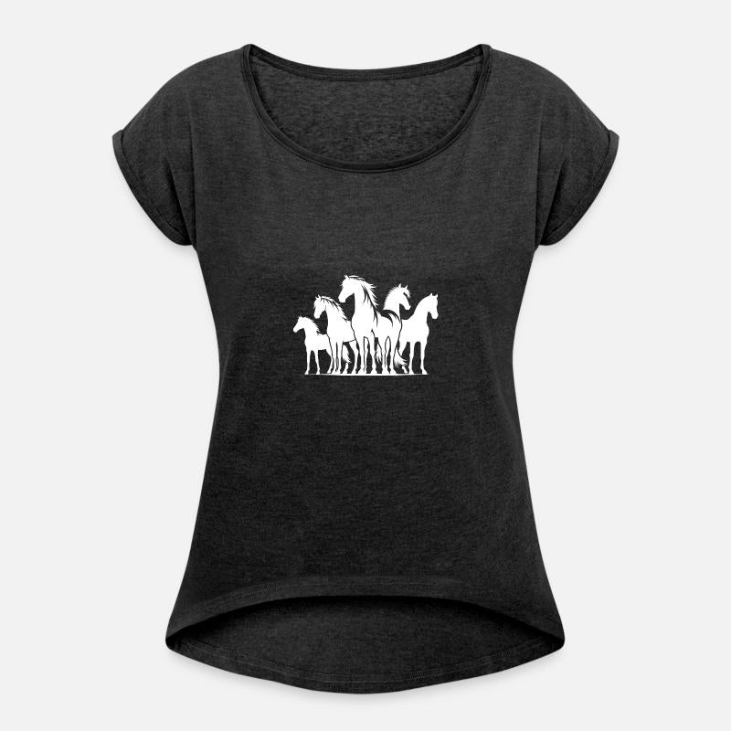 Elegant Horses With An Elegant Wild Mane