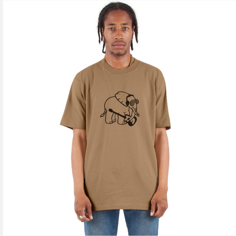 Elephant Plays Guitar Music Party Band Guitarist