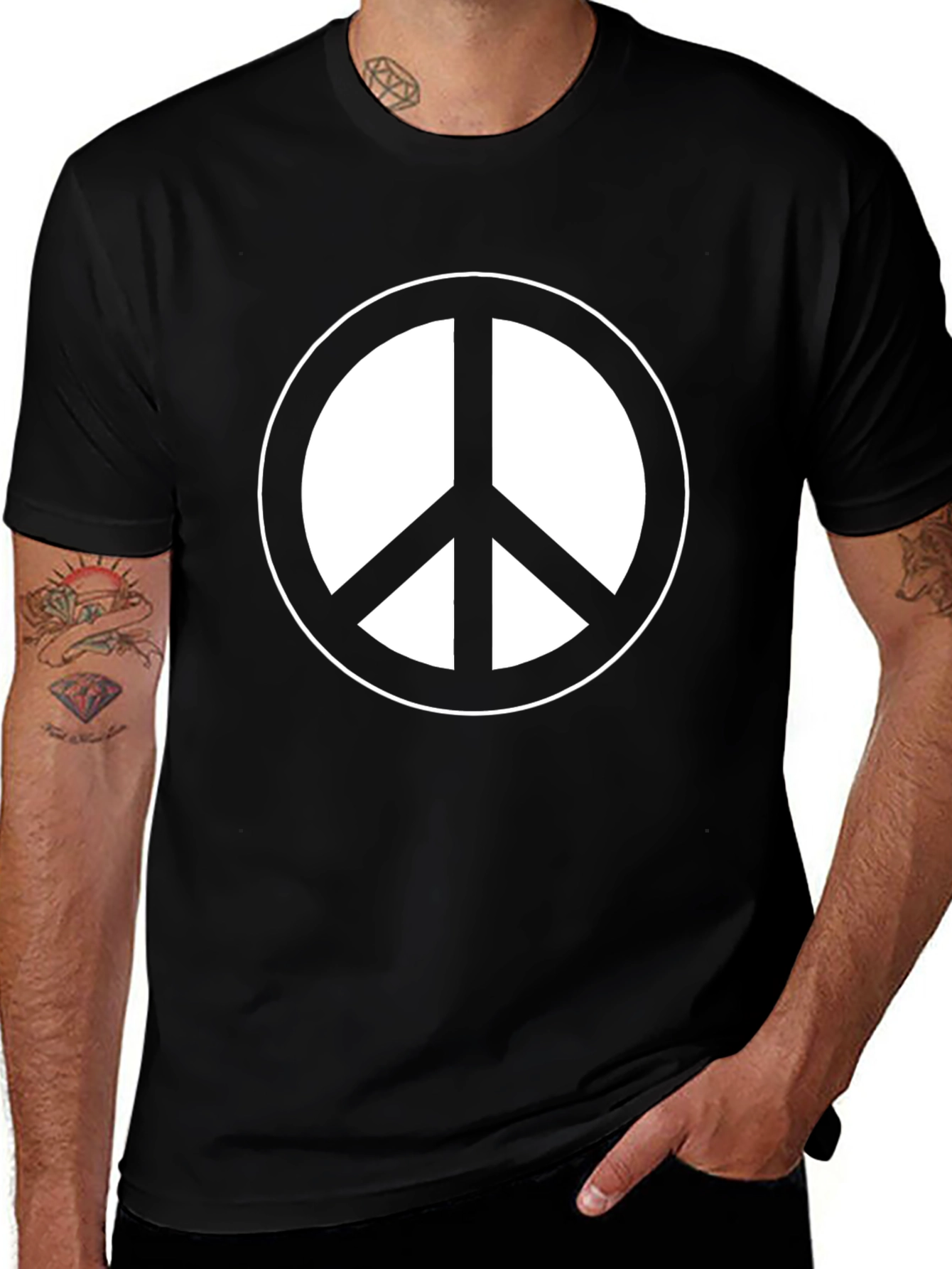 Peace Sign T-Shirt - Classic Symbol of Harmony
