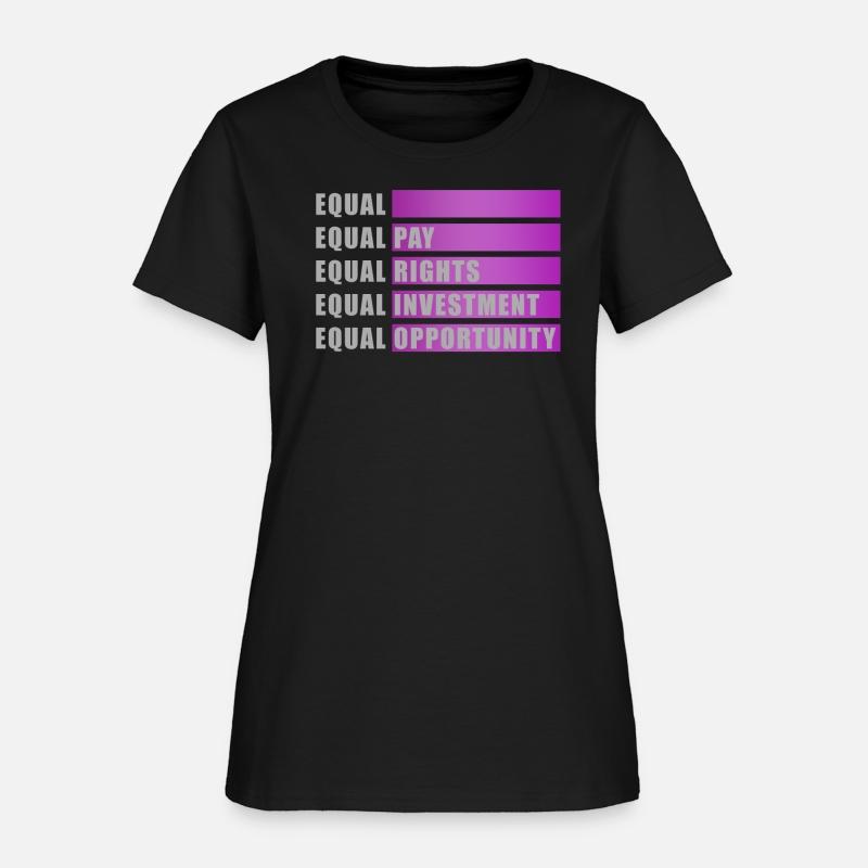 Equal equal pay equal rights equal investment equa