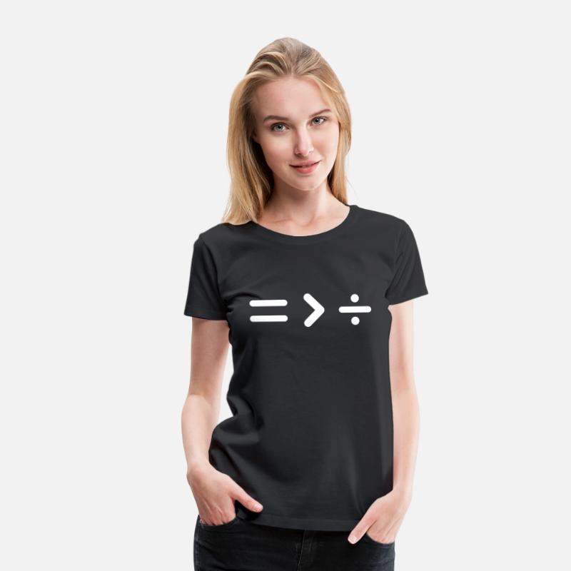 Equality Greater Than Division