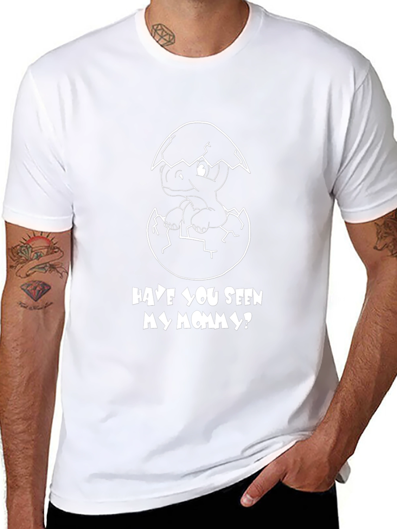 Have You Seen My Mommy? Dinosaur T-Shirt