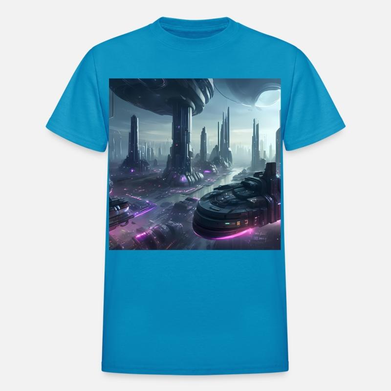 Ethereal Alien Planet Landscape
