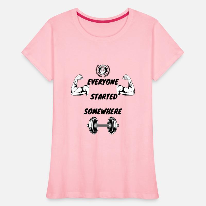 Everyone Started Somewhere Gym Motivation