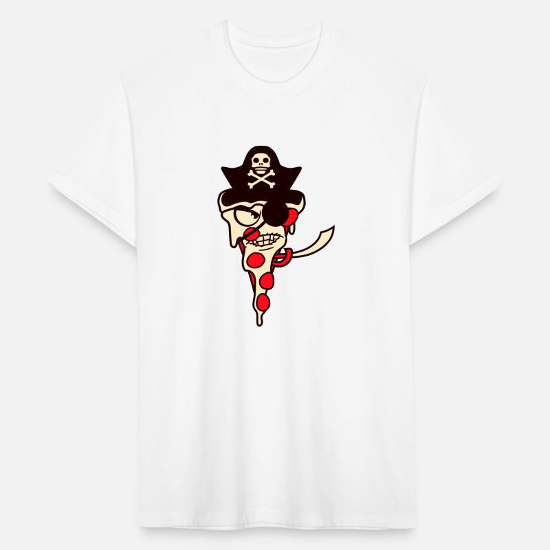 Evil Fast Food Pizza Pirate Captain Cool Eye Patch