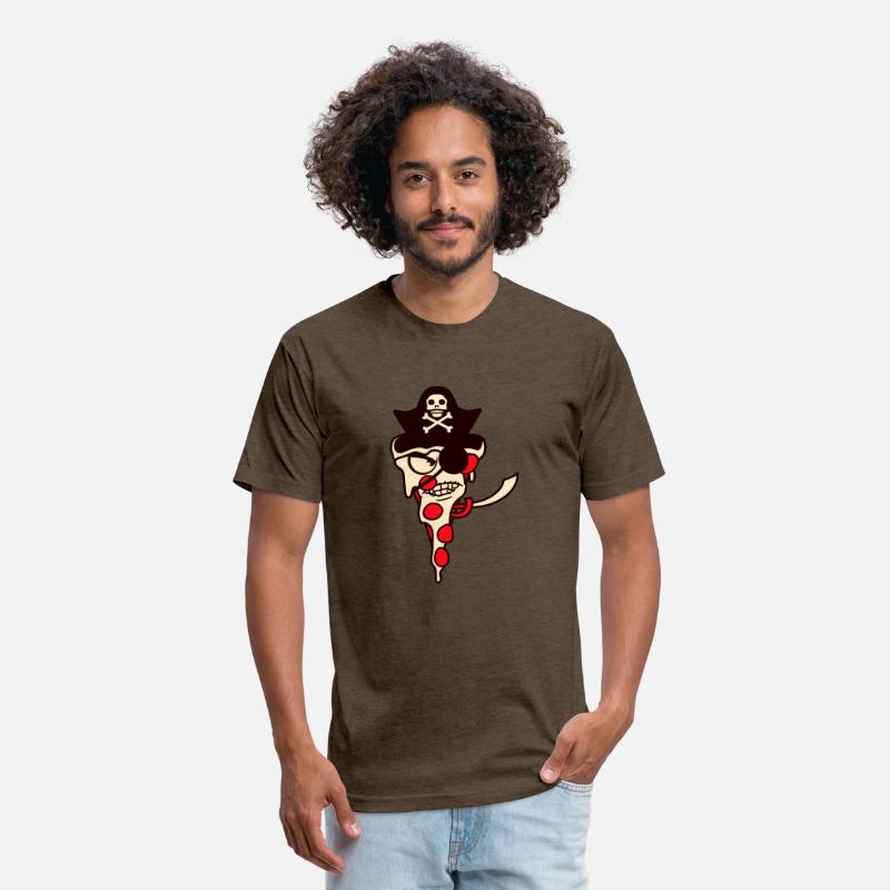 Evil Fast Food Pizza Pirate Captain Cool Eye Patch