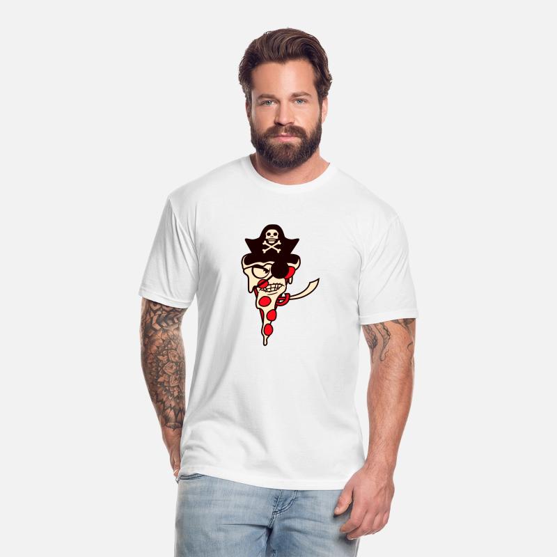Evil Fast Food Pizza Pirate Captain Cool Eye Patch