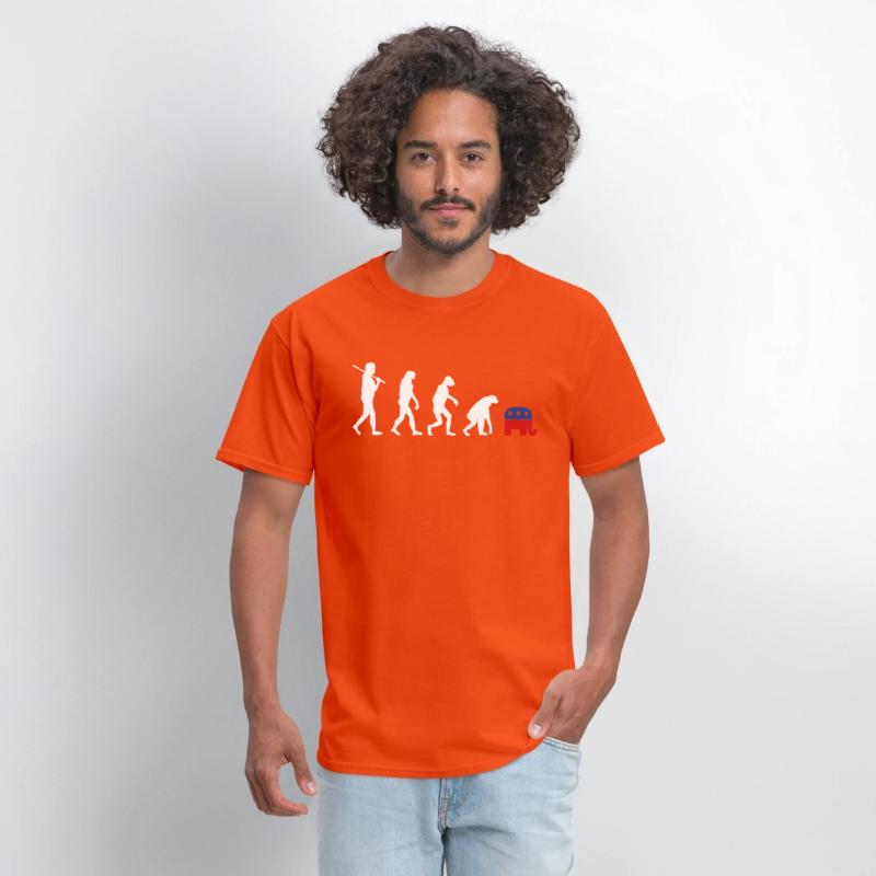 Evolution Backward Republicans election campaign