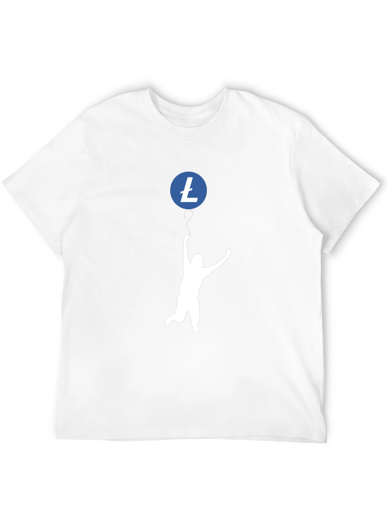 Litecoin Crypto T-Shirt - Jumping for Joy!