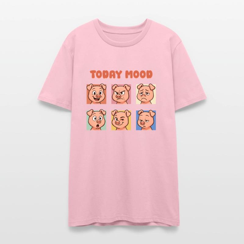 Expressive Pig Mood Bar Graph