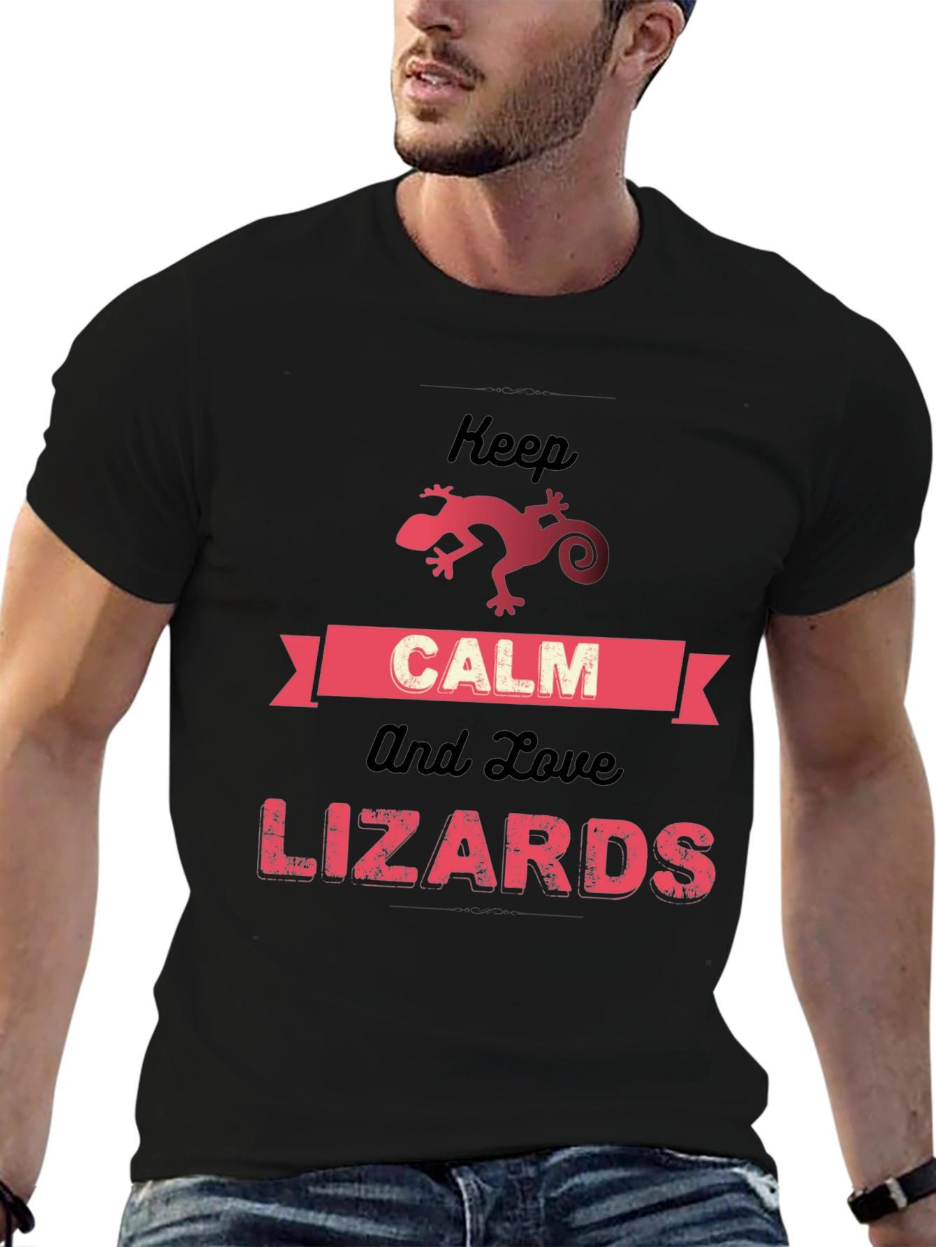 Keep Calm and Love Lizards T-Shirt