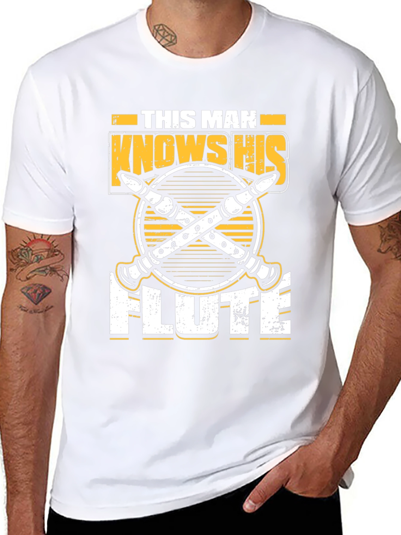 This Man Knows His Flute T-Shirt