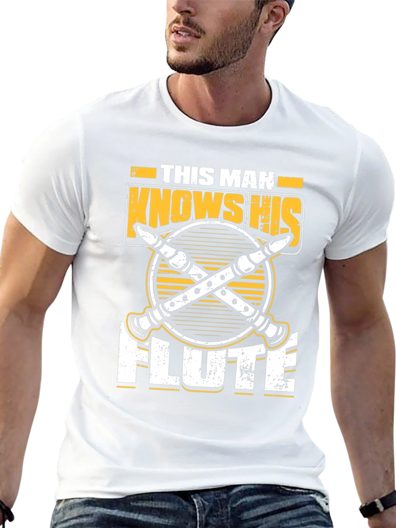 This Man Knows His Flute T-Shirt