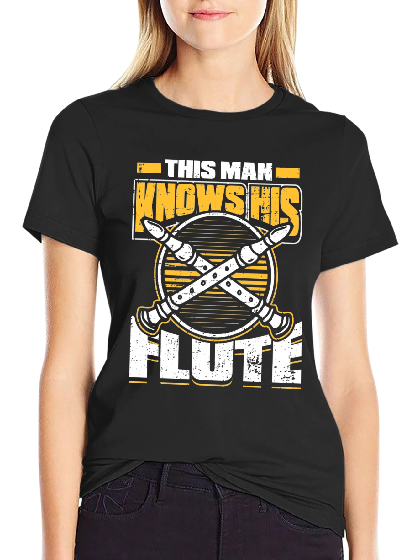 This Man Knows His Flute T-Shirt