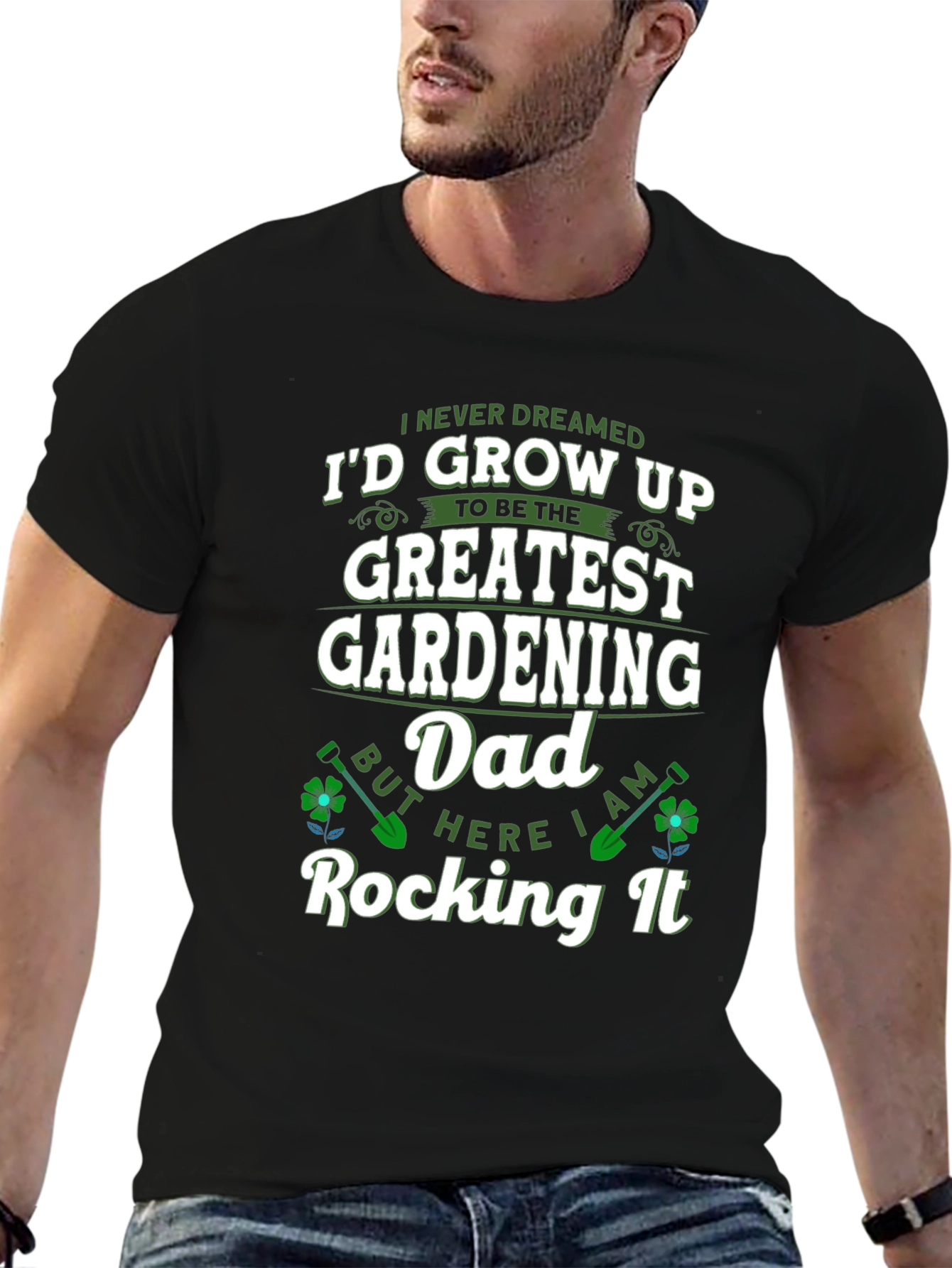 Greatest Gardening Dad T-Shirt