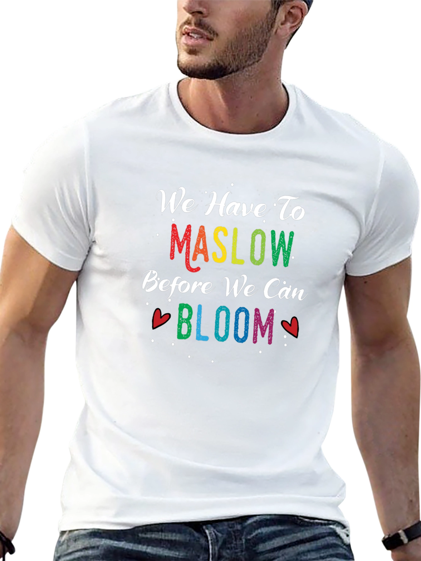 Maslow Bloom T-Shirt - Motivational Tee