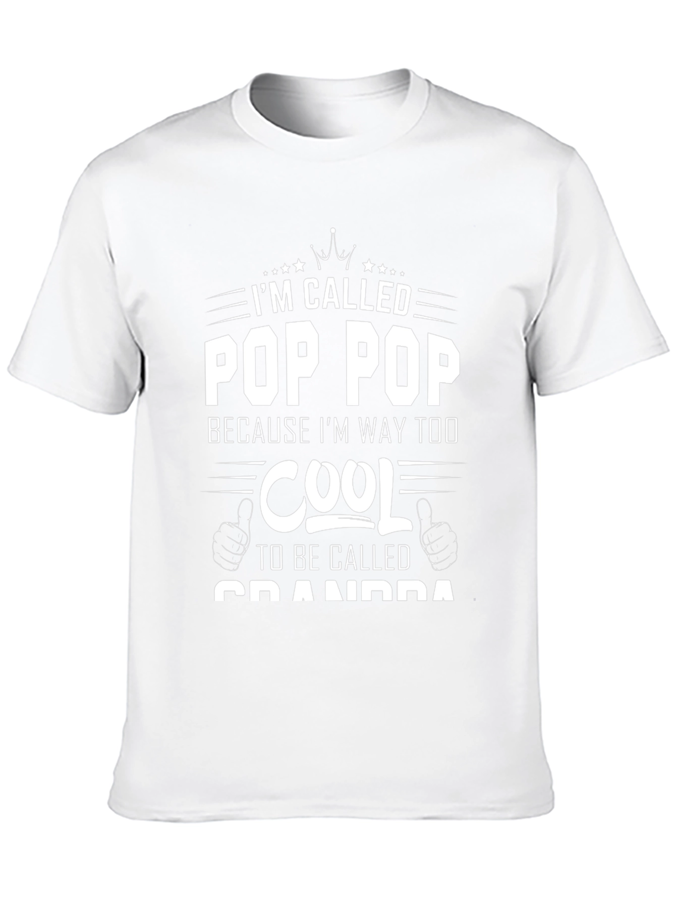 Pop Pop Cool Grandpa T-Shirt