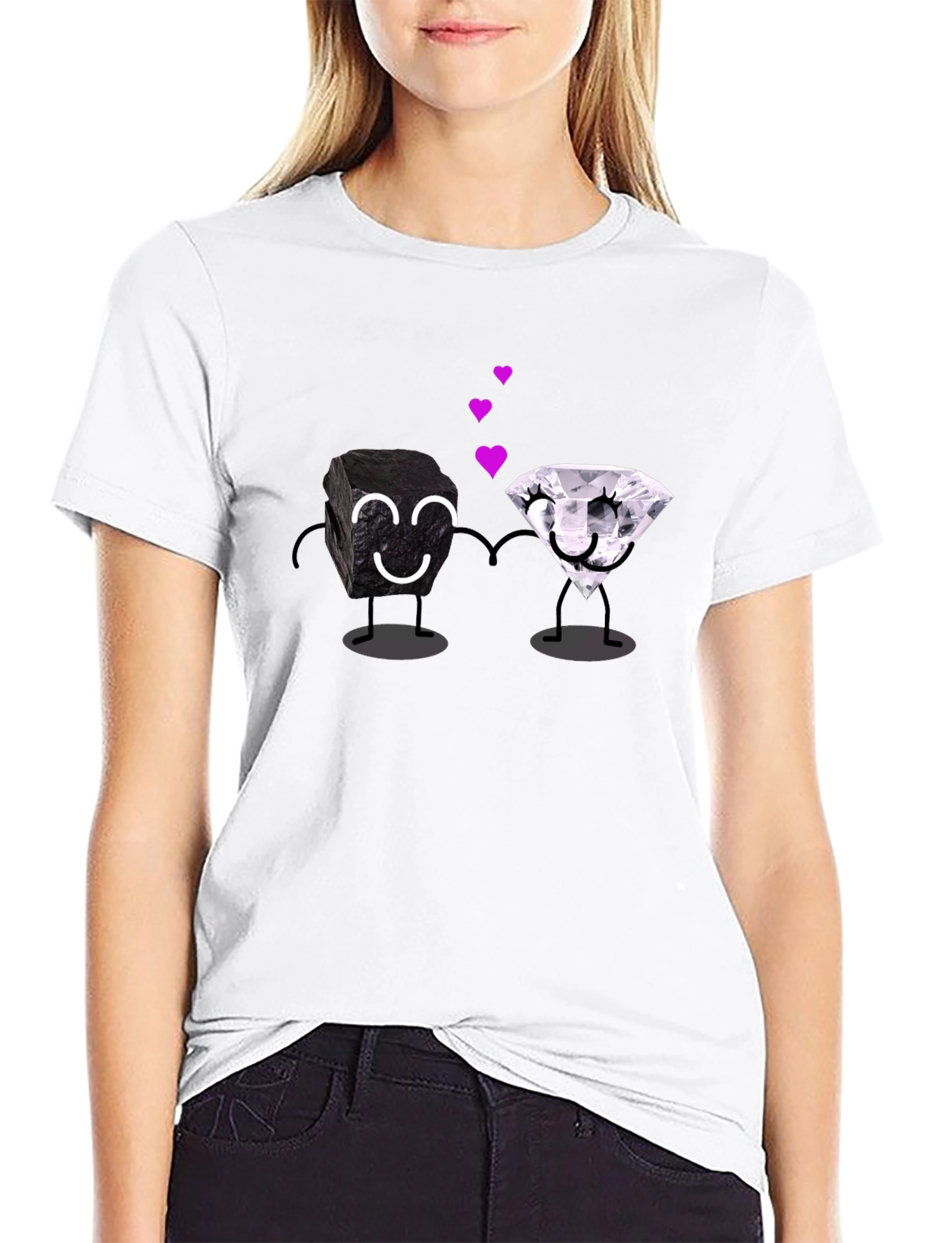 Coal to Diamond Love T-Shirt - Funny Geology Tee