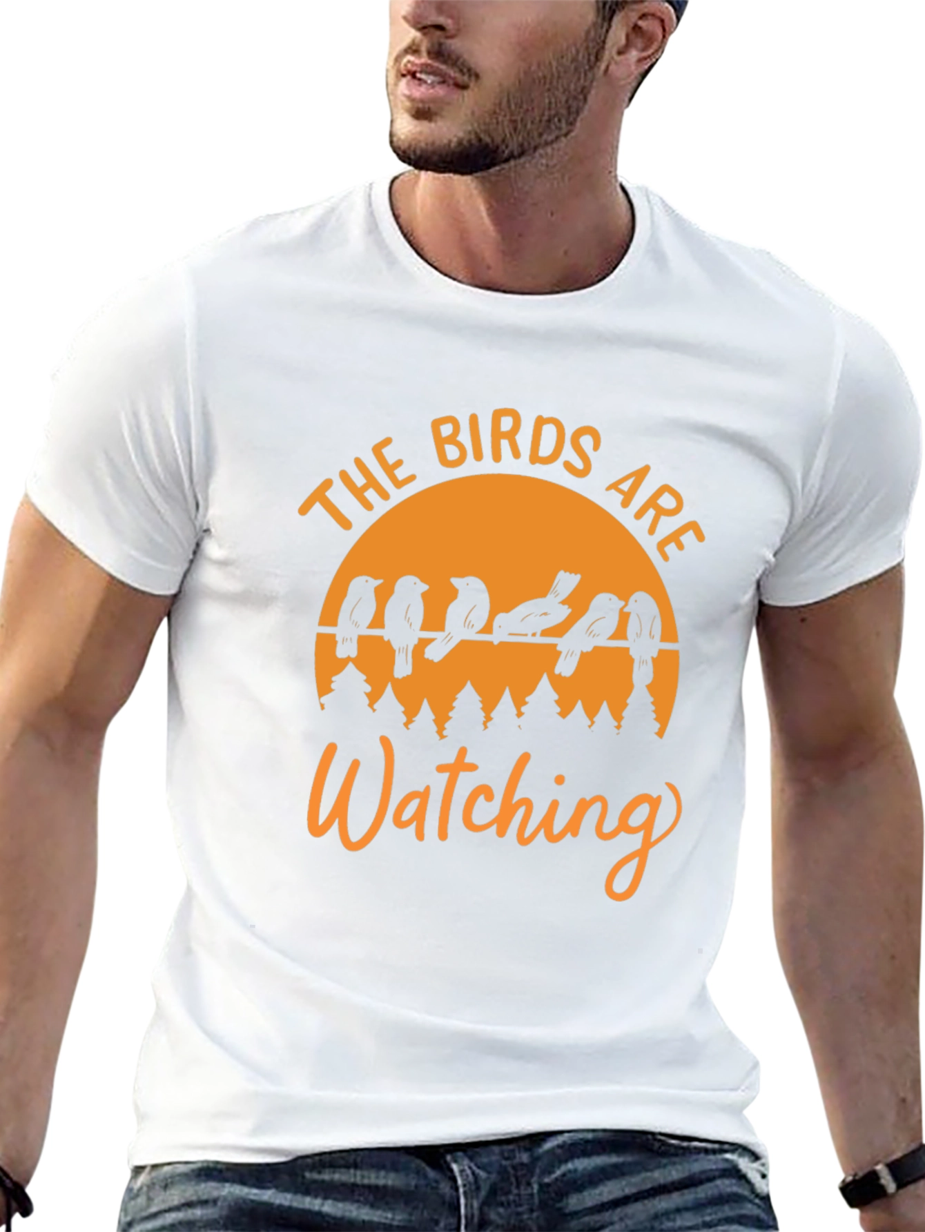 The Birds Are Watching Graphic T-Shirt