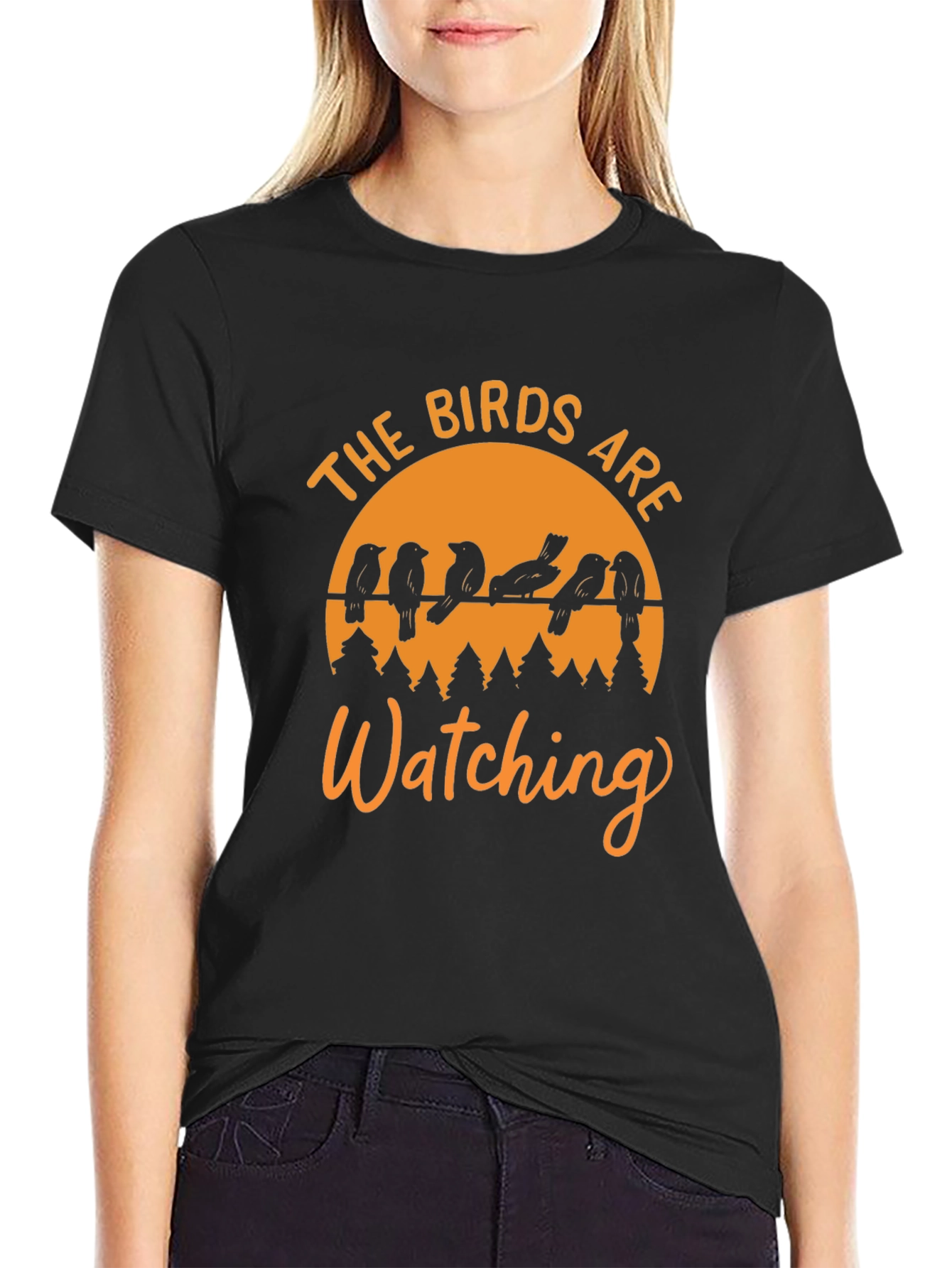 The Birds Are Watching Graphic T-Shirt