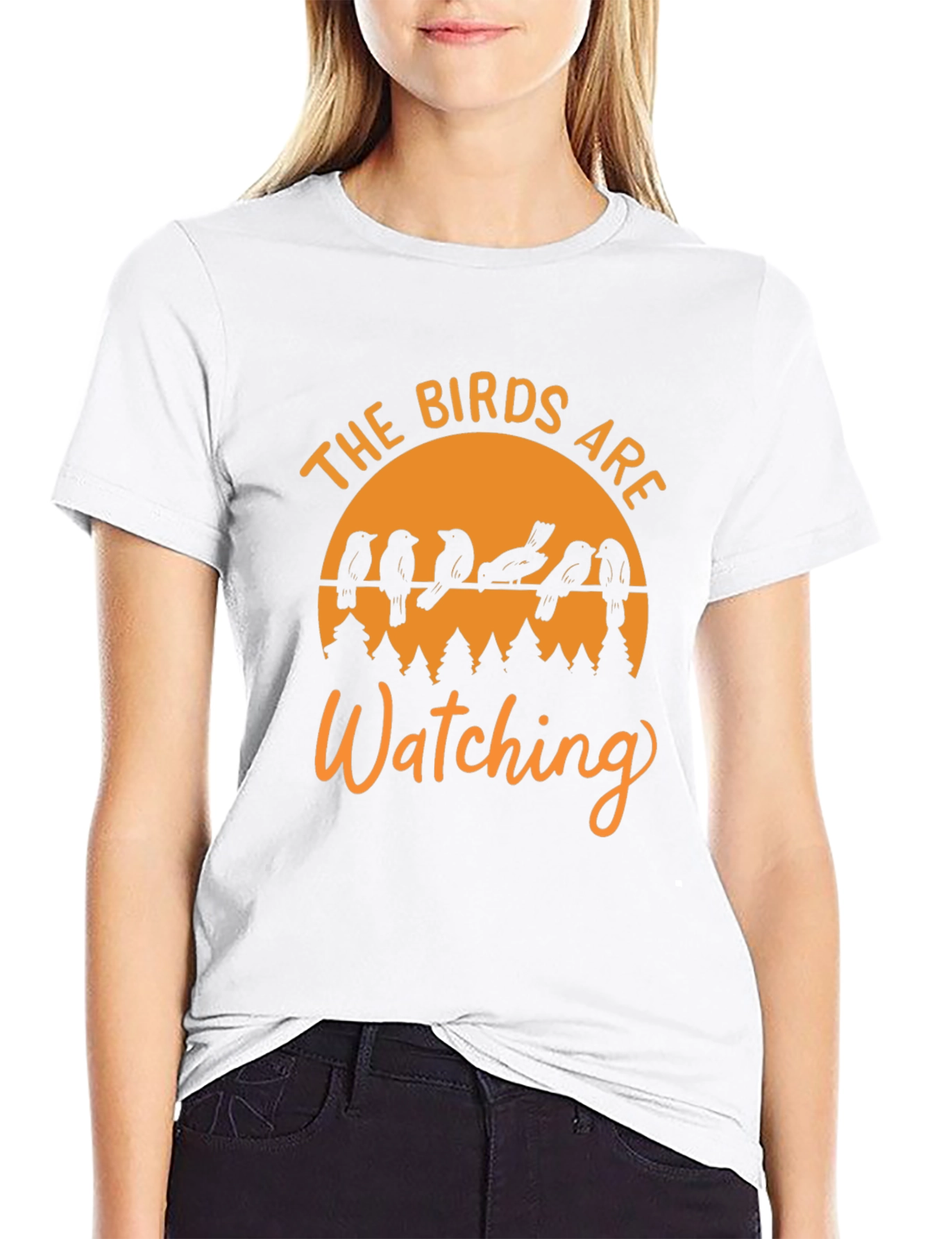 The Birds Are Watching Graphic T-Shirt