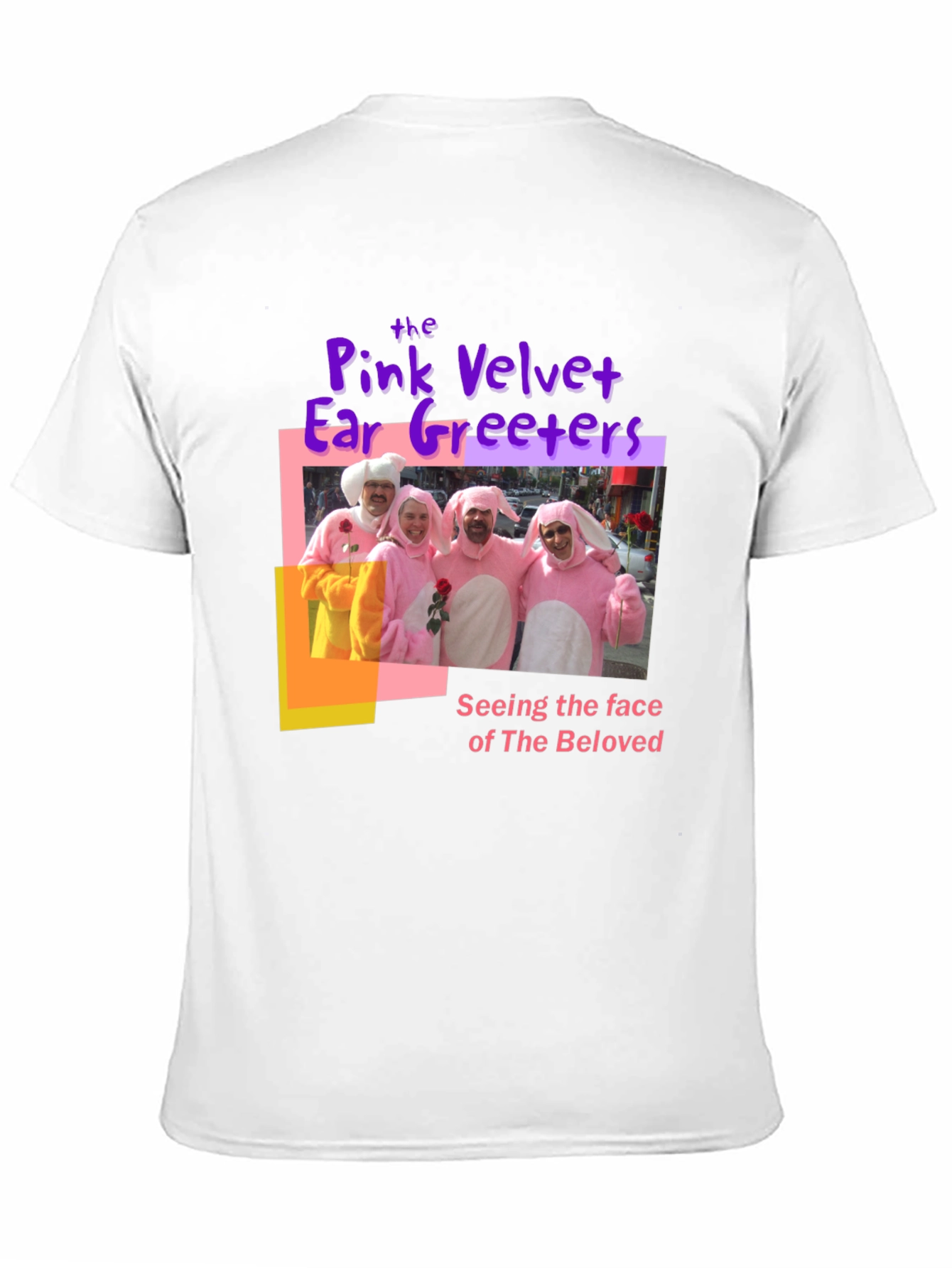 Pink Velvet Ear Greeters T-Shirt