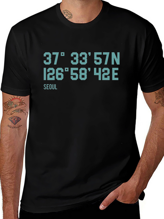 Seoul Coordinates T-Shirt - Stylish City Pride