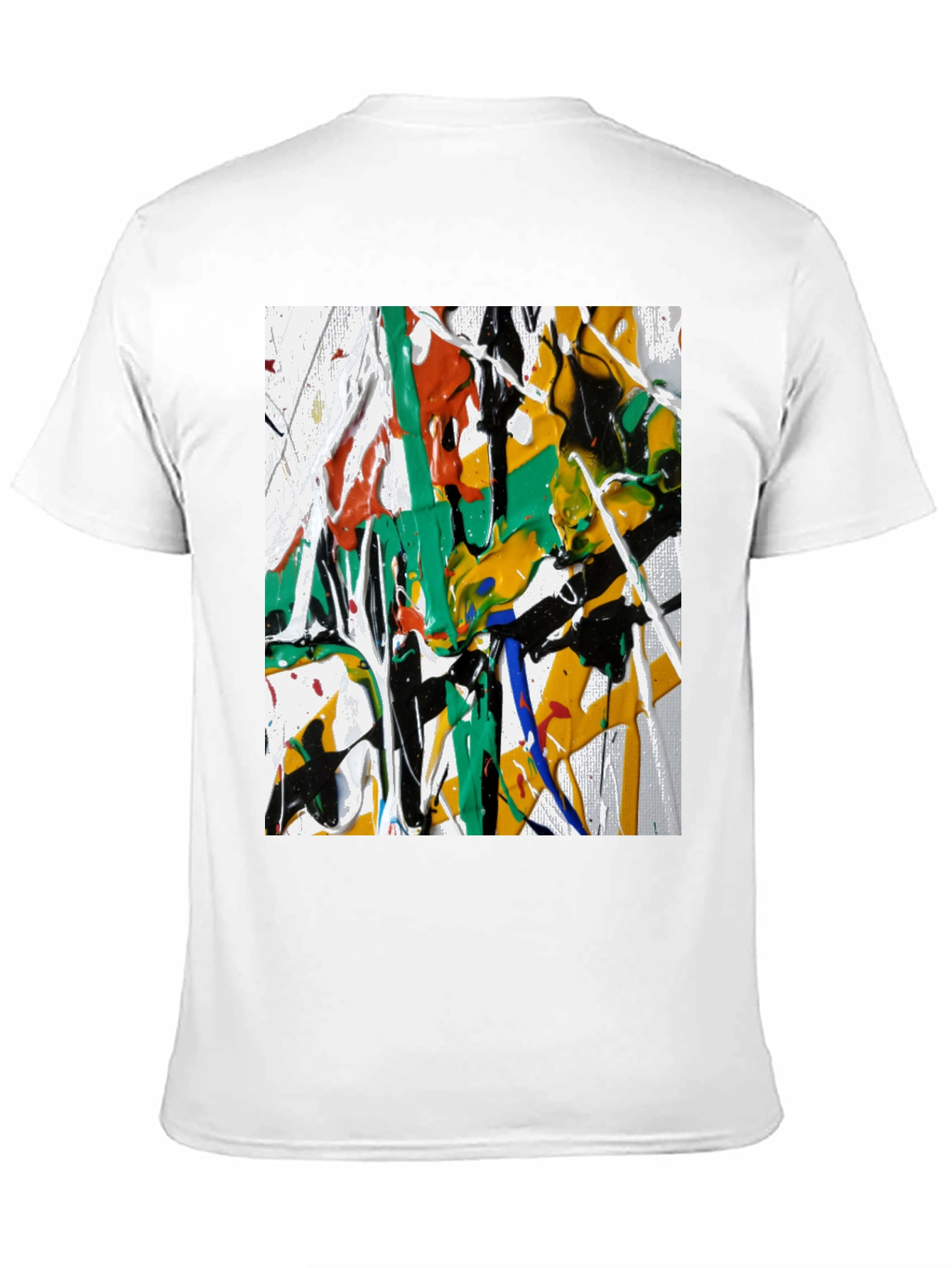 Abstract Art Black T-Shirt