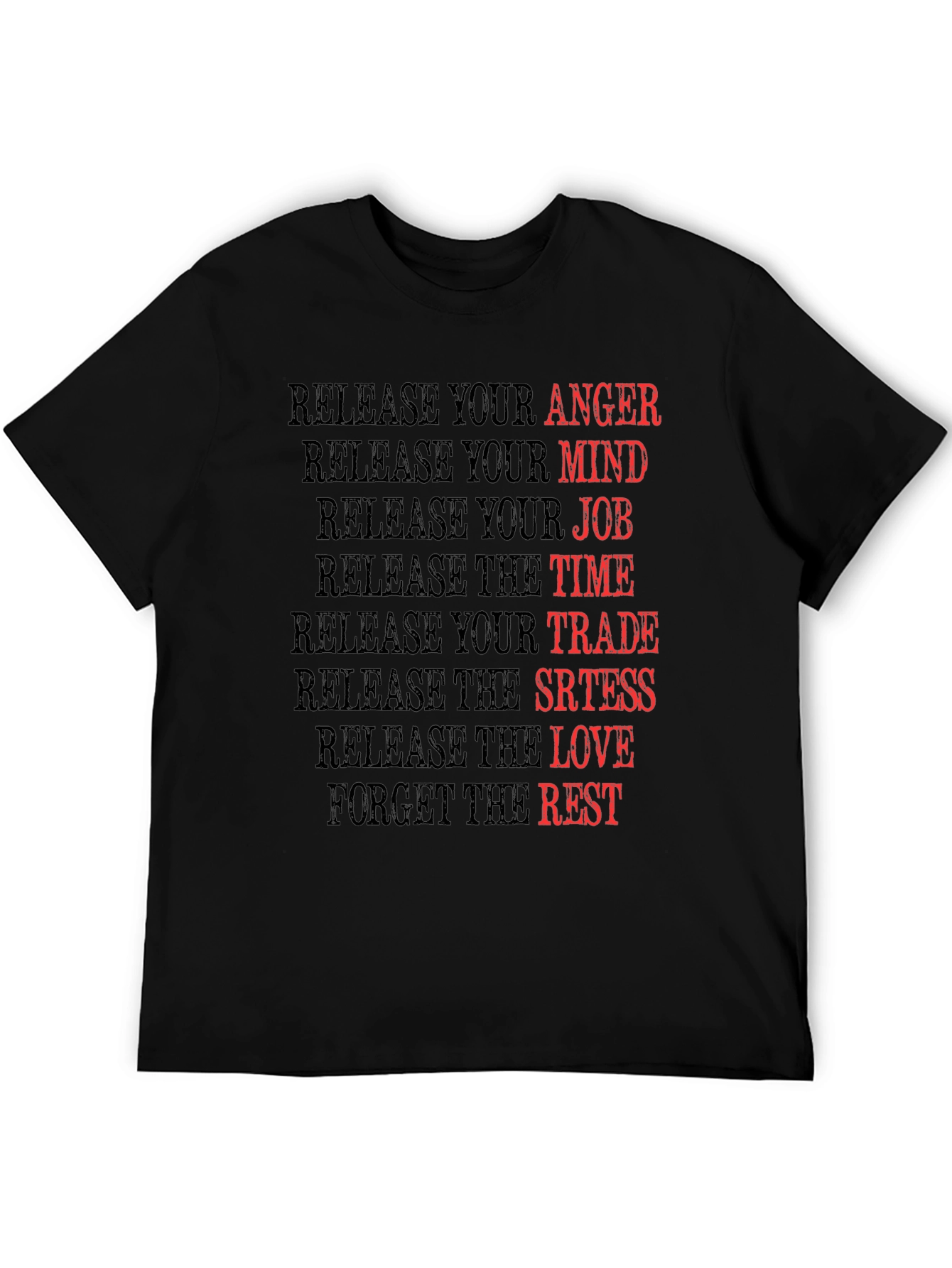 Release Your Anger Graphic T-Shirt