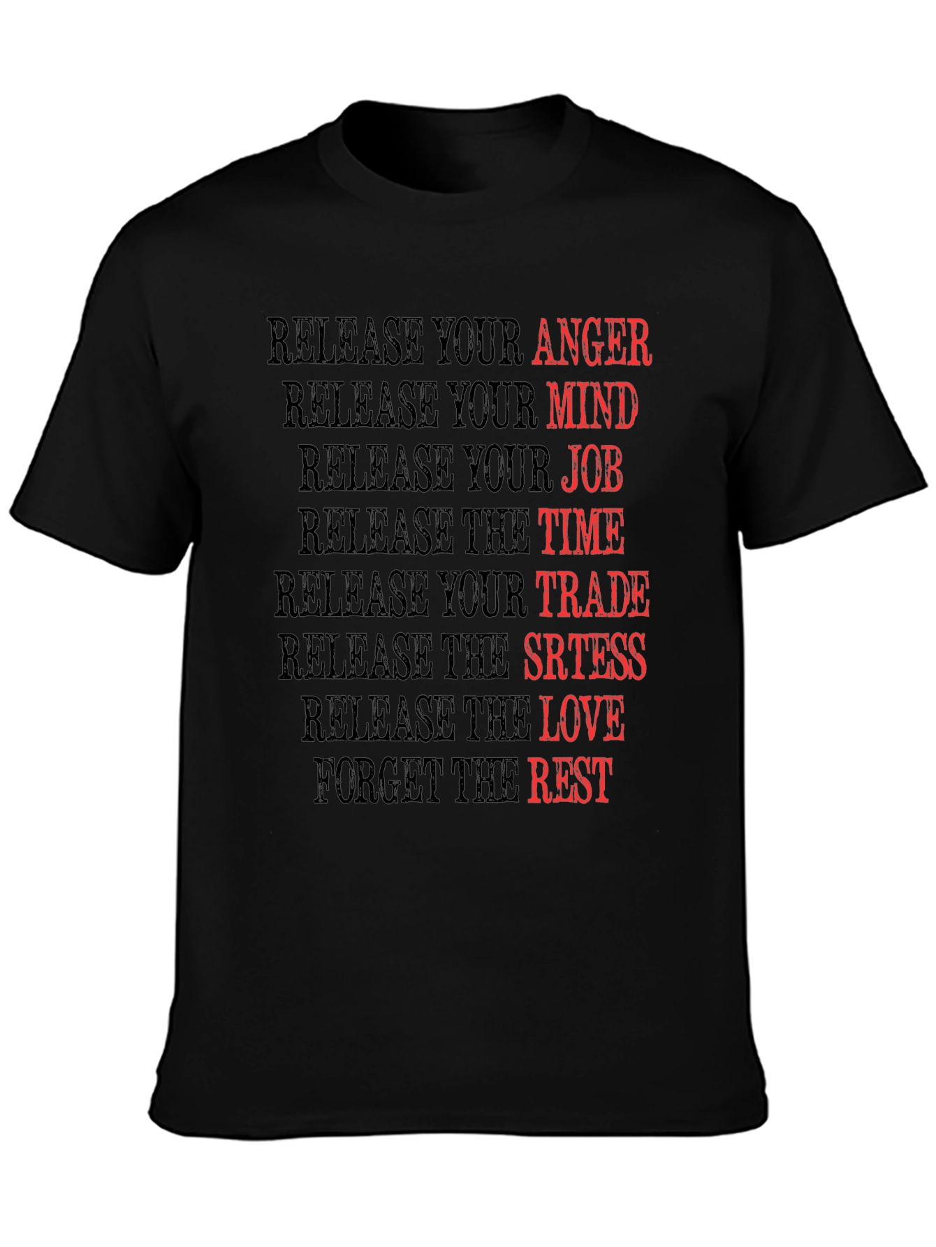 Release Your Anger Graphic T-Shirt