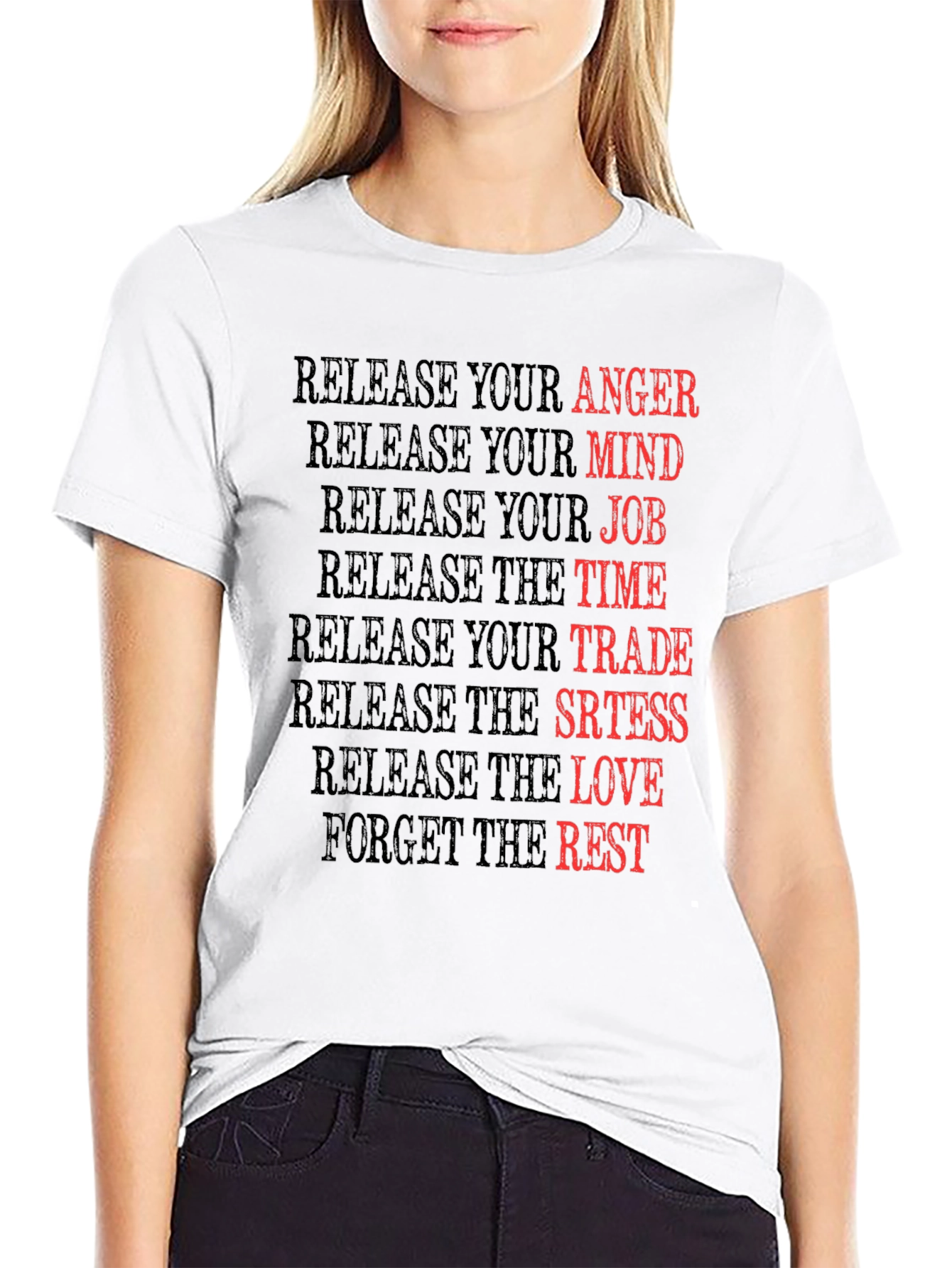 Release Your Anger Graphic T-Shirt