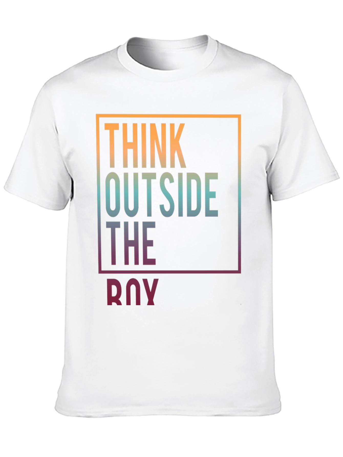Think Outside the Box Graphic Tee